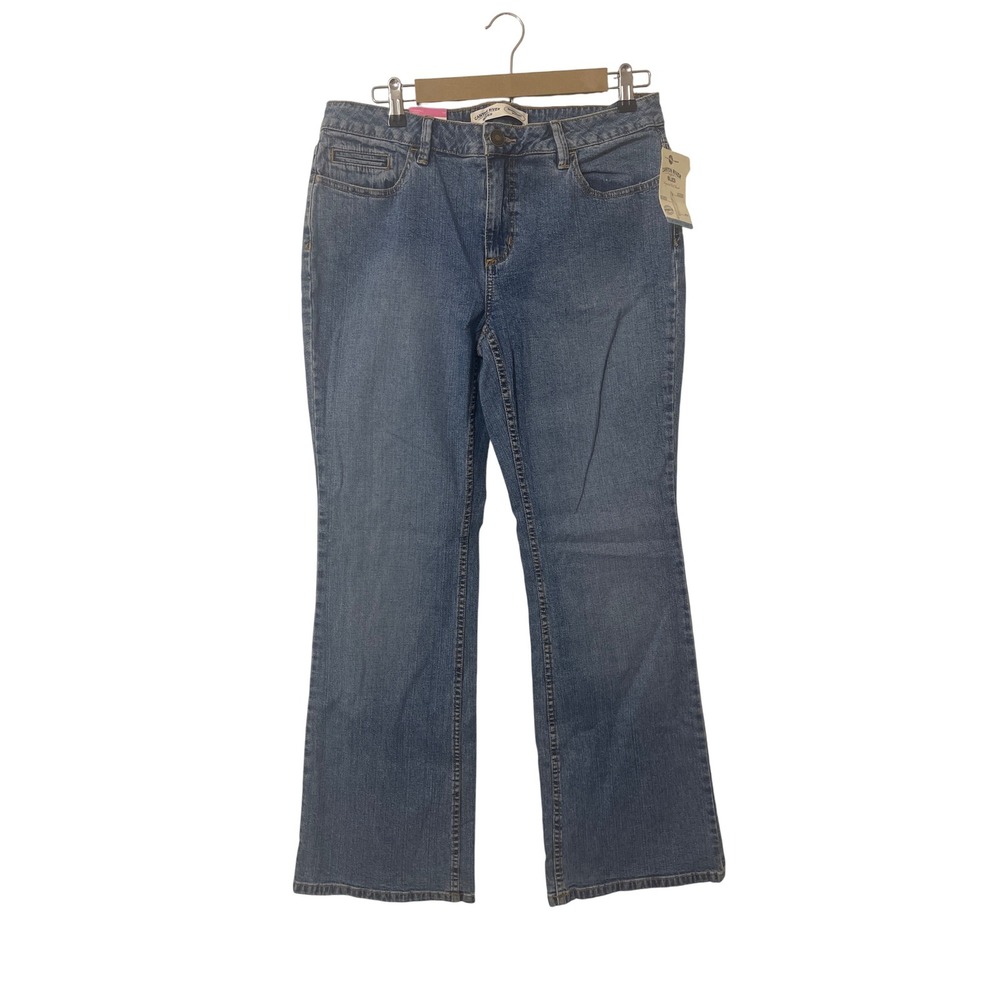 Canyon River Blues Womens Modern Fit Boot Cut Jeans Blue Stretch‎ Denim Size 12